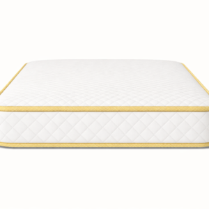 Resti Sleep Yellow Tape Diamond Mattress 20cm Deep Bonnell Open Coil Spring Mattress, Foam Free Plush Comfort, Breathable Cooltouch Cover