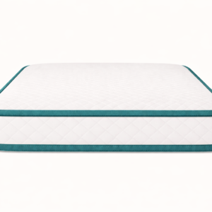 Jade Green Tape Diamond Mattress 20cm Deep Bonnell Open Coil Spring Mattress